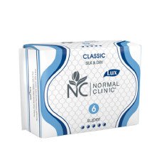 Прокладки гігієнічні Normal Classic Silk & Dry 5 k. NCF 17 K 280 mm. 6 шт