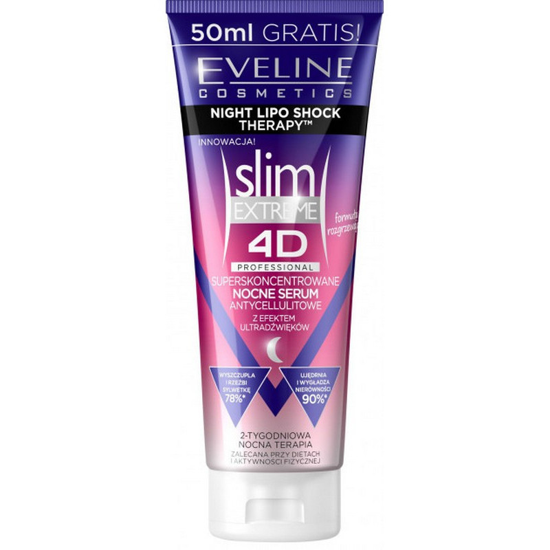 Сироватка антицелюлітна Eveline Cosmetics Slim Extreme 4D Professional 250 мл