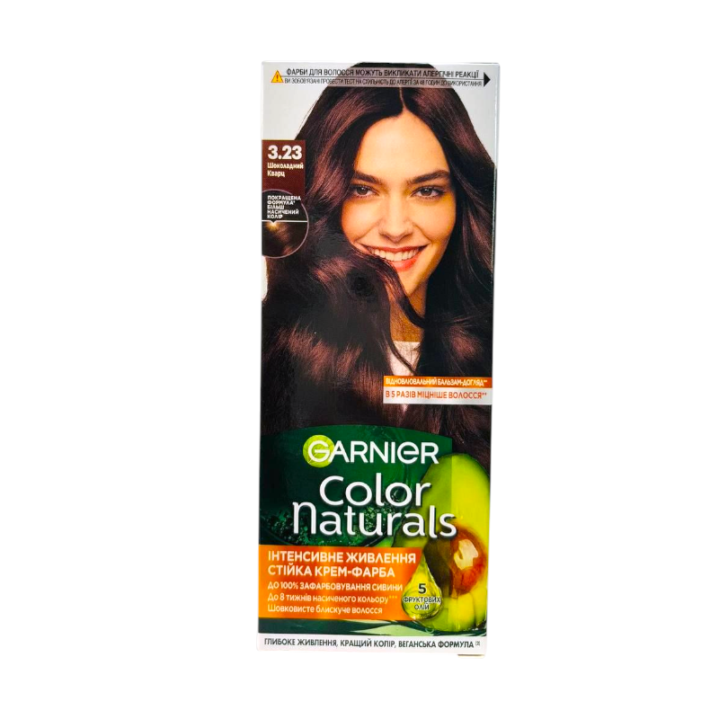 Фарба для волосся GARNIER Color Naturals 3.23 Шоколадний кварц