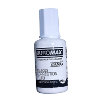 Коректор із пензликом BUROMAX 20 мл 1003