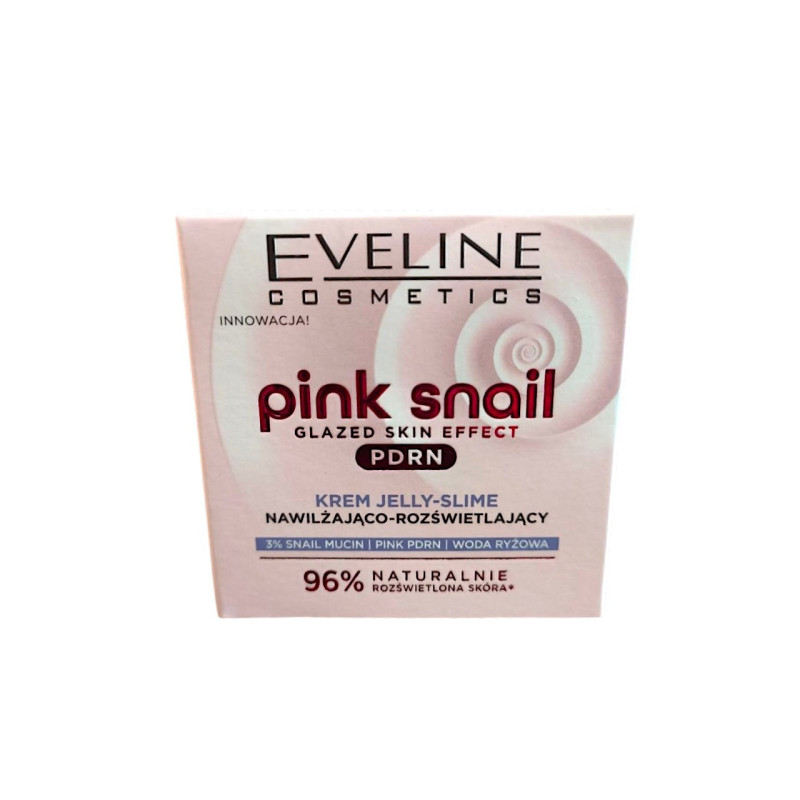 Крем для обличчя Eveline PINK SNAIL зволожувальний і освітлюючий JELLI-SLIME 50 мл 0809