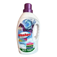 Гель для прання Washex Color для кольорових речей 1,4 л 0190