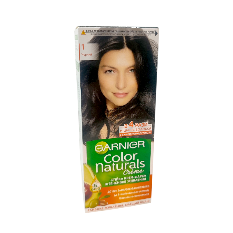 Фарба для волосся GARNIER Color Naturals 1 Чорний