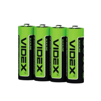 Батарейка Videx АА LR6 зелена (продаємо спайку 4 шт.)