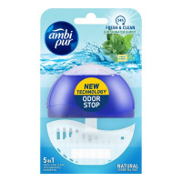 Туалетний блок Fresh water&Mint Ambi pure 55 мл. 6355