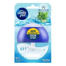 Туалетний блок Fresh water&Mint Ambi pure 55 мл. 6355