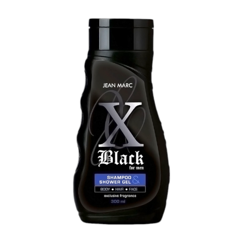 Парфумовиний гель-шампунь для душу Jean Marc X-Black Чоловічий 300 мл.