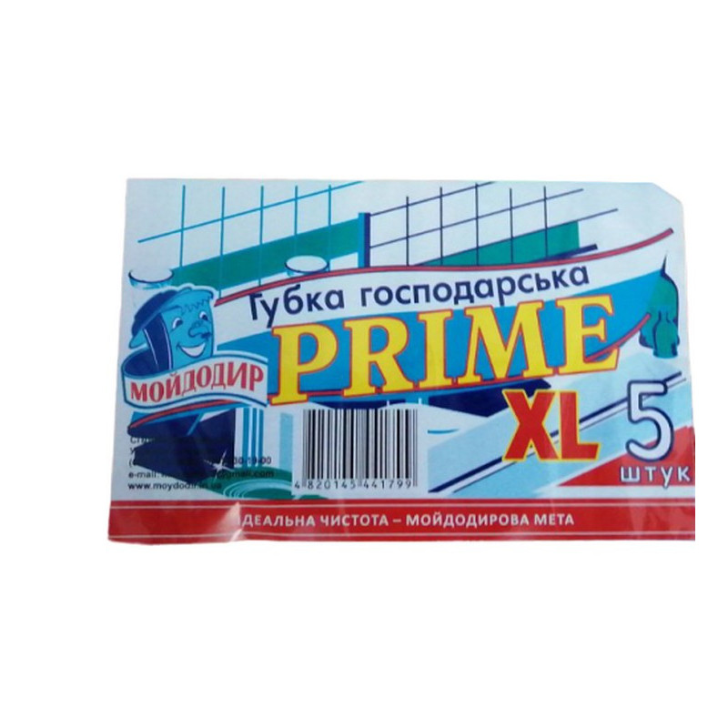 Губки кухонні Мойдодир PRIME xl 5 штук 1799