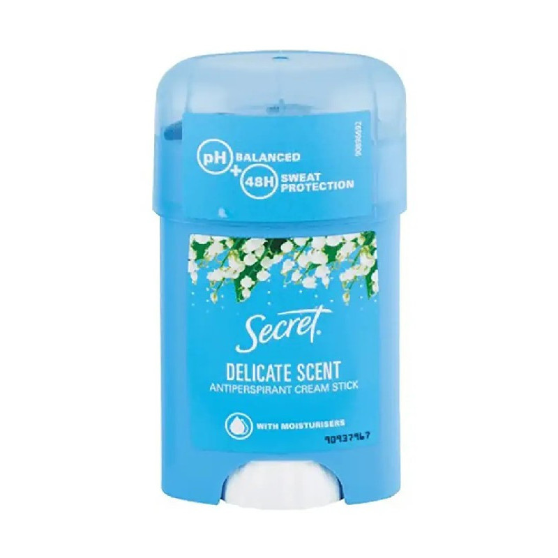 Дезодорант-антиперспірант жіночий Secret Delicate Scent кремовий стік 40 мл 9839
