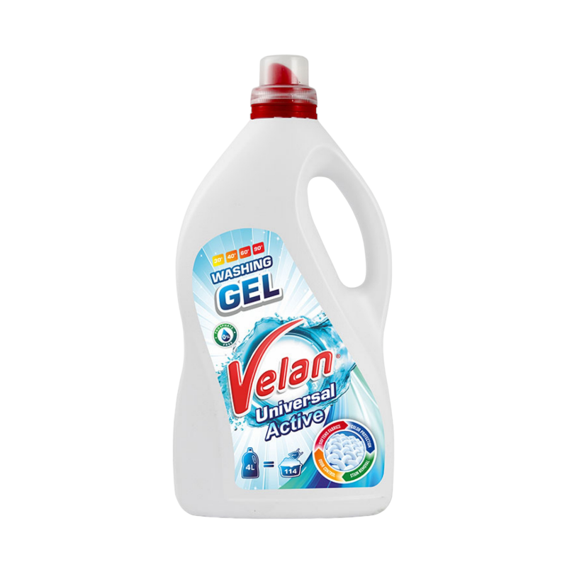 Гель для прання Velan Uniersal Aktiv 4 л. 80 циклів прання