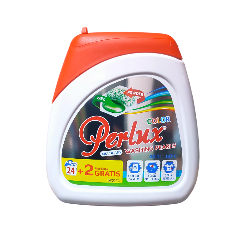 Капсули для прання Perlux super compact Color 24+2 штуки 1573