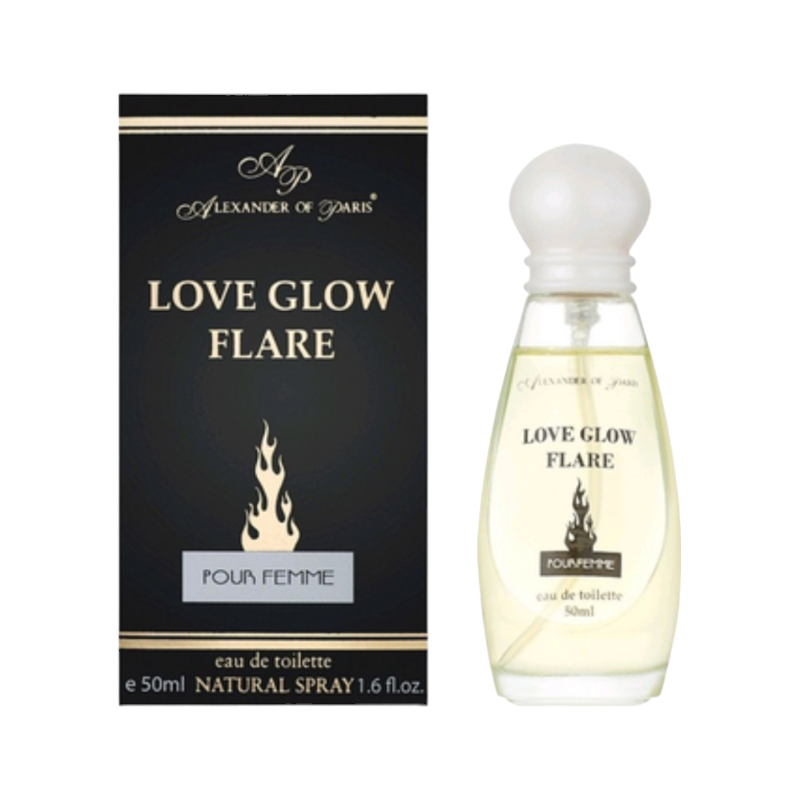 Туалетна вода жіноча Alexander of Paris LOVE GLOW FLARE 50 мл