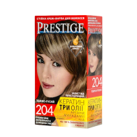 Фарба для волосся 204 Темно-русявий vip's PRESTIGE Уцінка