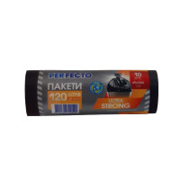 Пакети для сміття 120 л. х 10 шт. LDPE PERFECTO
