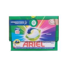 Капсули для прання гелеві для автоматичного прання Ariel Color 10 х 19,7 г.