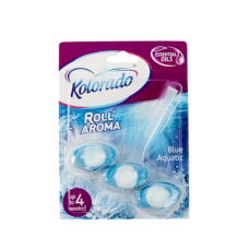 Підвісний блок туалетний Kolorado Roll Aroma Blue aguatic 51 г 8472 Уцінка термін до 04.25.