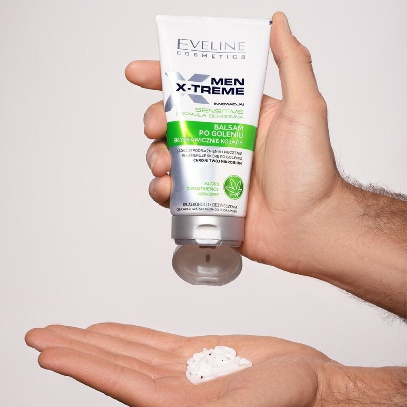 Бальзам після гоління Eveline MEN X-TRIME Заспокійливий Захисна формула 150 мл.