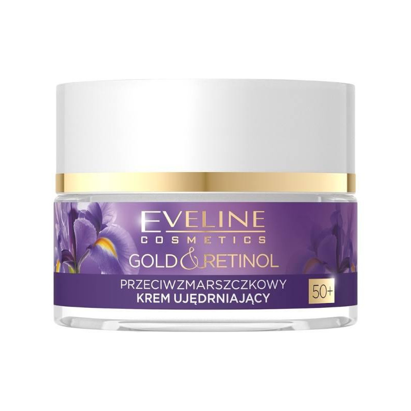 Крем для обличчя EVELINE GOLD&RETINOL 50+ омолоджуючий 50 мл 5466