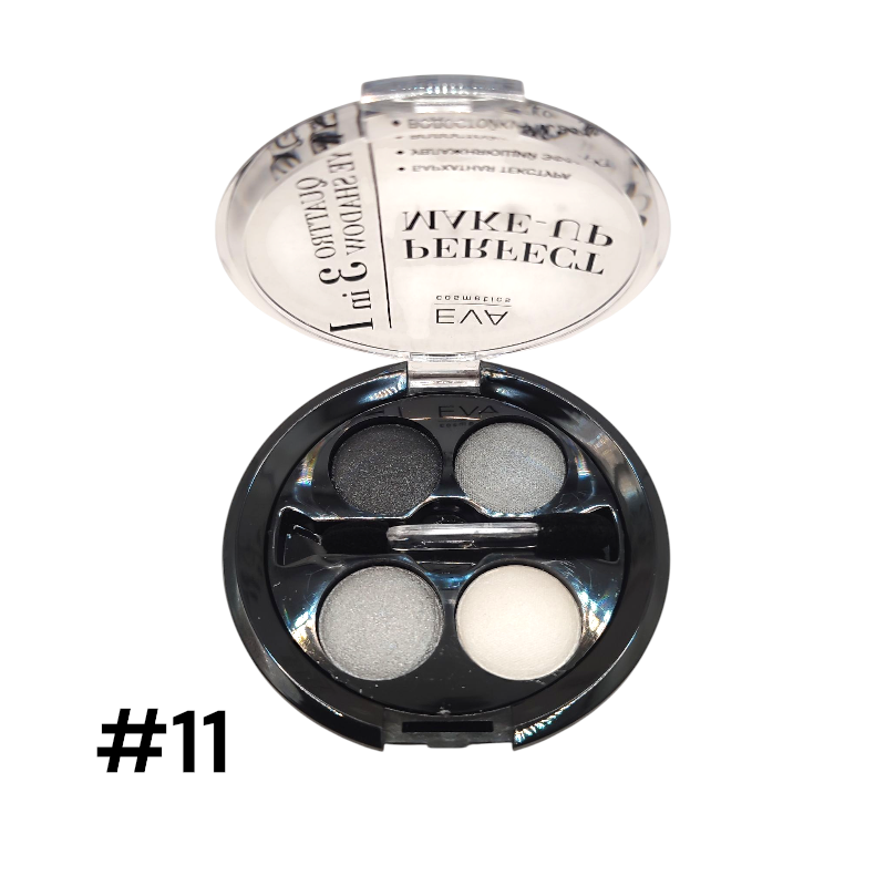 Тіні для повік Eva Cosmetics № 11 3 в 1 2008