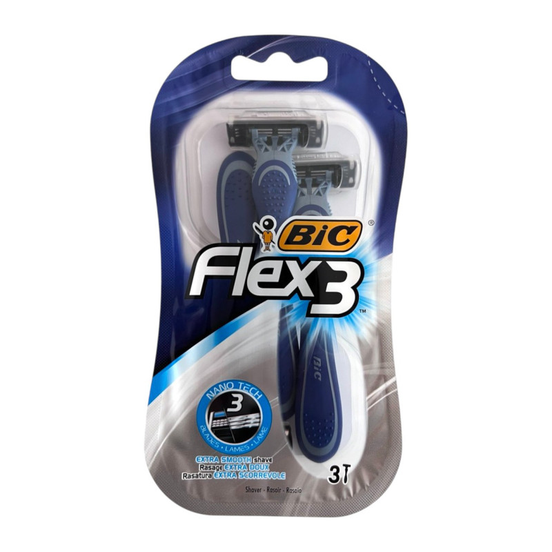 Станки для гоління BIC Flex 3 Comfort 3 шт.