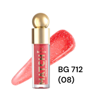 Блиск для губ Bogenia BG 712 Match Lipgloss Sparkle 008 4.6 мл