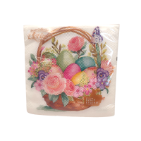 Серветки столові La Fleur Краса Великодня 33х33 см. 2 шари 16 шт.