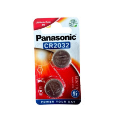 Батарейка PANASONIC CR-2032 Lithium 3V 2 шт. 0689