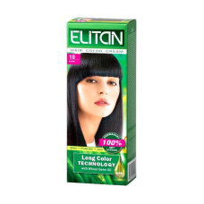 Крем-фарба для волосся Elitan 10 Чорний