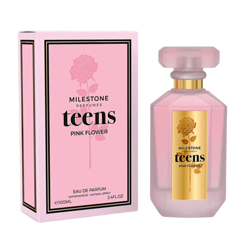 Парфумована вода жіноча Milestone Teens Pink Flower 100 мл