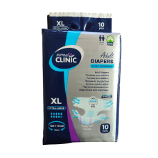 Підгузки Normal Clinic супервбиральні для дорослих PCV013 XL 9 крапель, талія 130-170 см. 1404