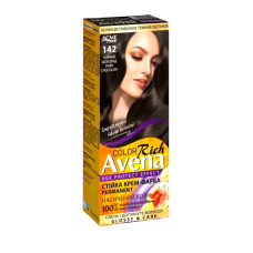 Устойчивая крем-краска для волос Acme Color AVENA 142 Черный шоколад