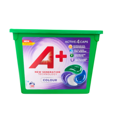 Капсулы для стирки А+ Colour 4 в 1 38 штук 8298-6483