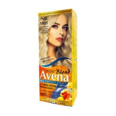 Стійка крем-фарба для волосся Acme Color AVENA 1001 Платиновий блонд