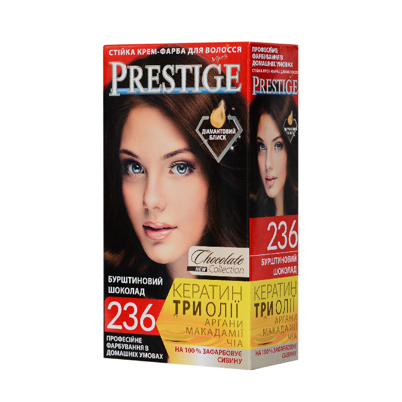 Краска для волос PRESTIGE 236 Янтарный шоколад