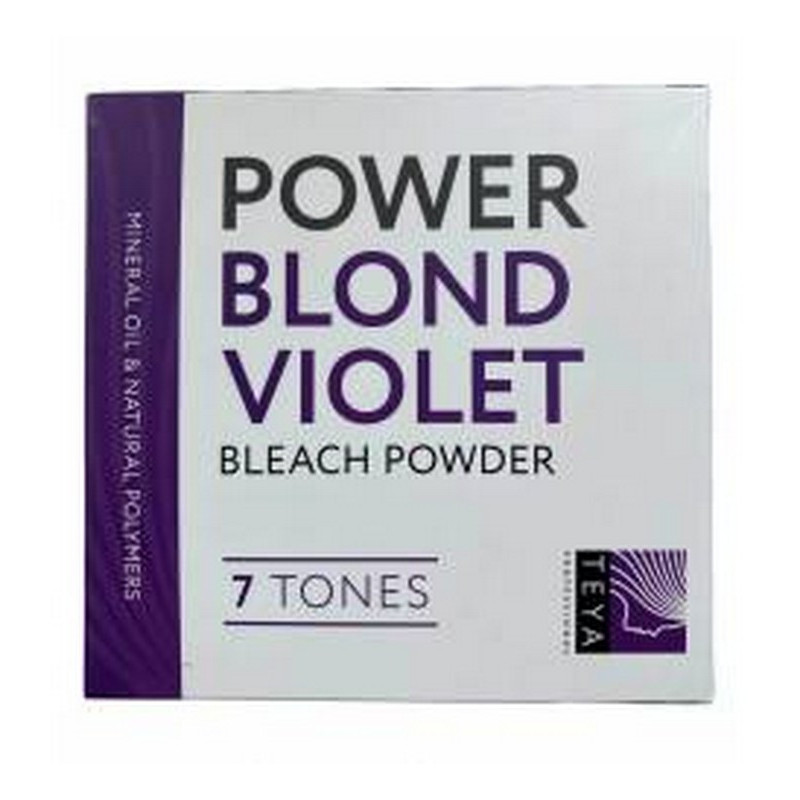 Засіб для знебарвлення волосся TEYA professional Power Blond Violet 7 тонів 500 мл.