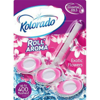 Туалетний блок для унітаза Kolorado Roll Aroma Exotic flovers Екзотичні квіти 51 р.