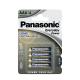 Батарейка LR03 Everyday Power PANASONIC 4 шт. 8077 - фото 1