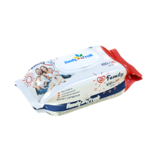 Вологі серветки Handy Fresh Family 100+20 шт.