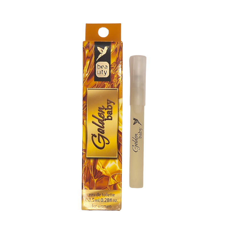 Туалетна вода жіноча BEAUTY GOLDEN BABY ручка 8,5 мл.