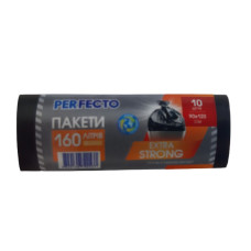 Пакети для сміття LDPE PERFECTO 160 л. 10 шт.