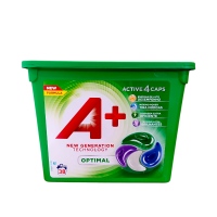 Капсули для прання А+ Optimal 4 в 1 38 шт 6452