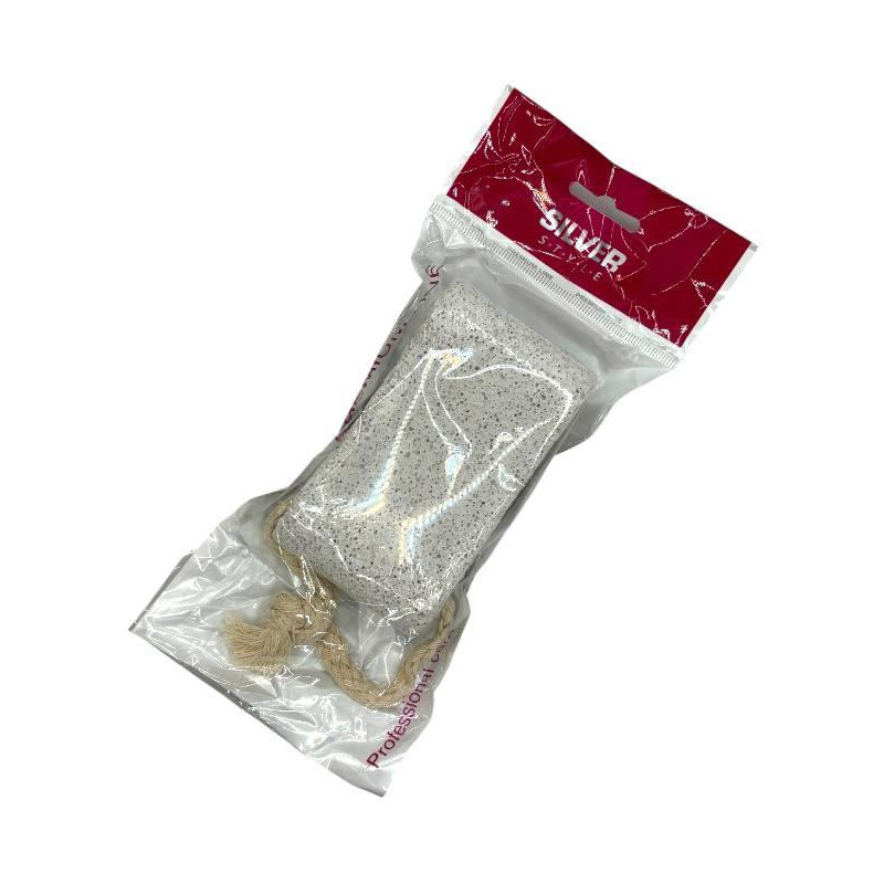 Пемза Silver Style STK 75 натуральна, вигнута для педикюру 0746