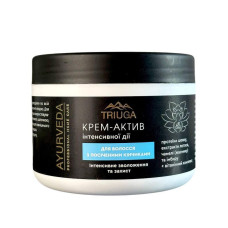 Крем-актив Triuga AYURVEDA Інтенсивне зволоження та захист Для волосся з посіченими кінчиками 300 мл.