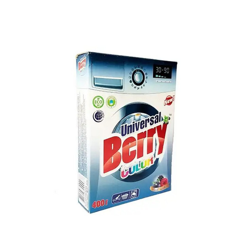 Пральний порошок BERRY Універсальний Лісові ягоди Color 400 грам