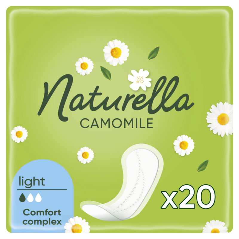 Щоденні гігієнічні прокладки NATURELLA Camomile Light 20 шт.