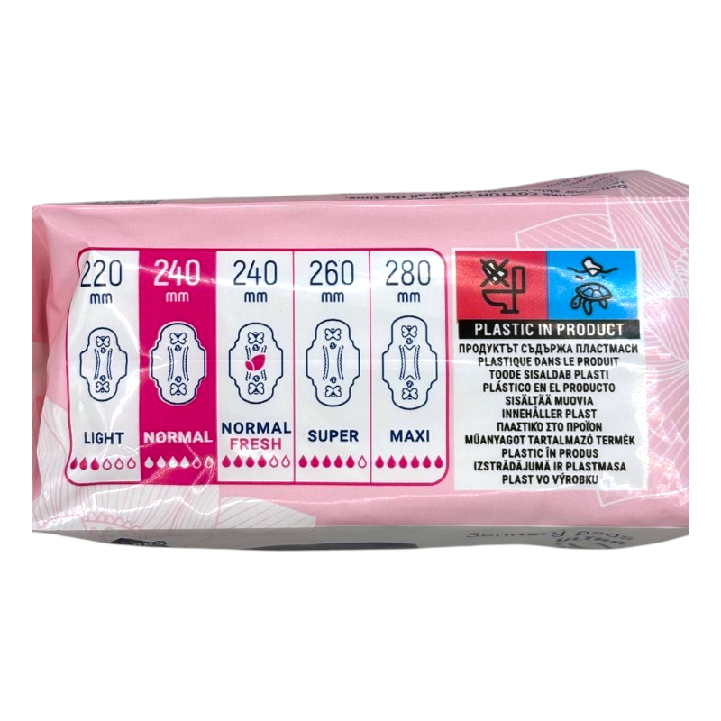 Прокладки гігієнічні Normal Comfort Ultra Cotton Feeling 240 mm. 4 k. NCF 04 B 10 шт.