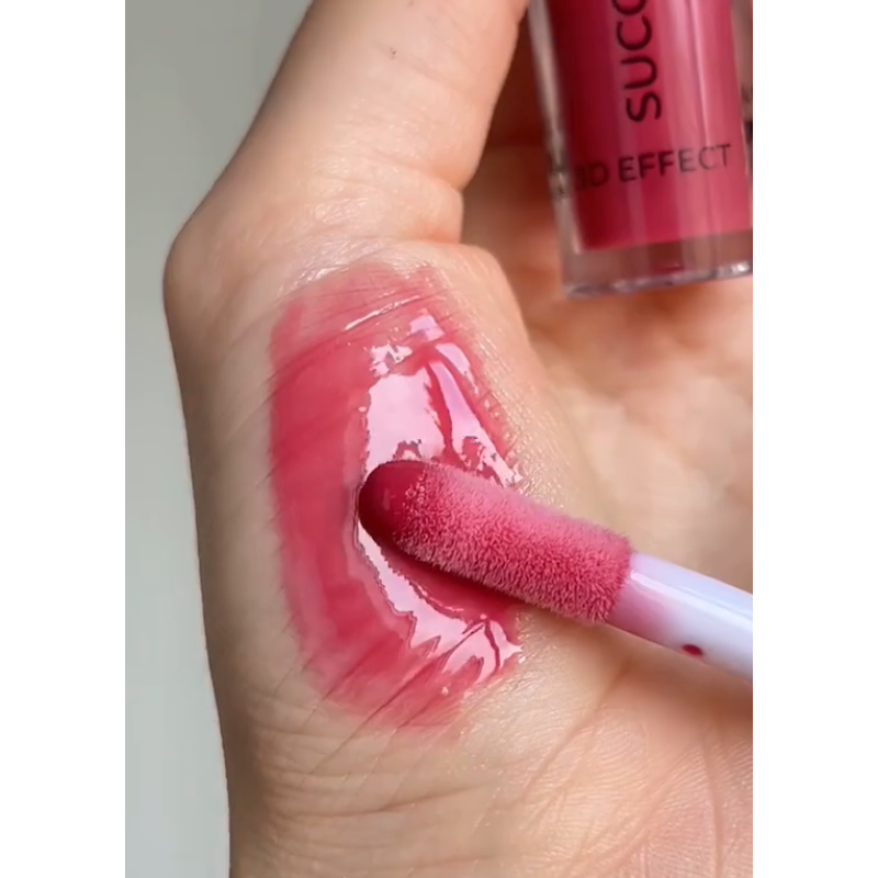 Блеск для губ Bogenia BG 711 Succous Lips Angelic 3D effect 001 Melancholy