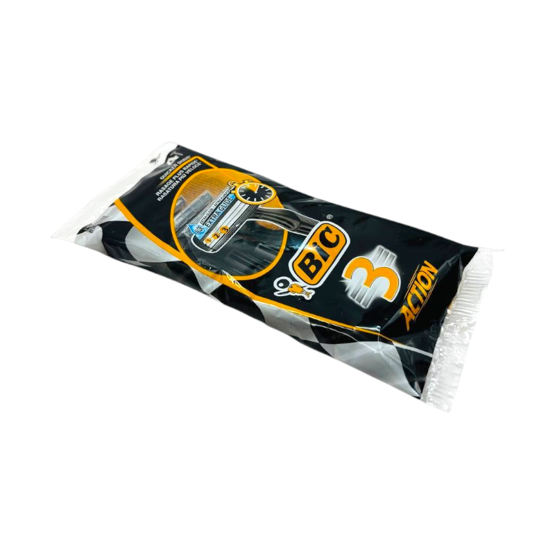 Одноразові станки для гоління BIC 3 Action 4 шт.