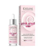 Сироватка Eveline PINK SNAIL насичено-зволожувальна та освітлювальна 30 мл 0816