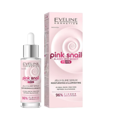 Сироватка Eveline PINK SNAIL насичено-зволожувальна та освітлювальна 30 мл 0816
